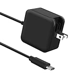 ノートパソコン 充電器 type-c PD 65w Macbook pro/レノボ/Lenovo交換用充電器【GaN+(窒化ガリウム)採用/PD 65w/45w急速/1.5mType-Cケーブル一体型/折畳式プラグ/PSE】acアダプター Mac電源アダプタ 軽量 持ち運び Switch/Mac Book Pro 各種USB-C機器対応 黒