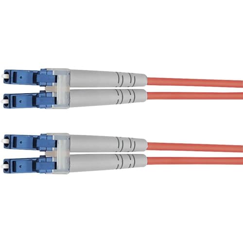 TELEGÄRTNER Câble de raccordement fibre optique 2x G50/125 OM4, 1x LC Duplex - 1x LC Duplex, violet, 5 m