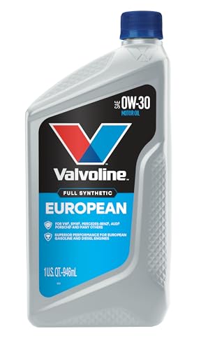 Image of Valvoline European Vehicle Full Synthetic SAE 0W-30 Motor Oil 1 QT, Case of 6