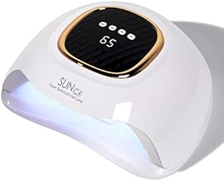 UV LED Nail Lamp, MIRAGE LAYON 288W Nail Curing Lamps for Home & Salon, Led Nail Dryer for Gel Polish with Automatic Sensor/4 Timer Setting, Professional Nail Art Tools for Fingernail and Toenail Nail