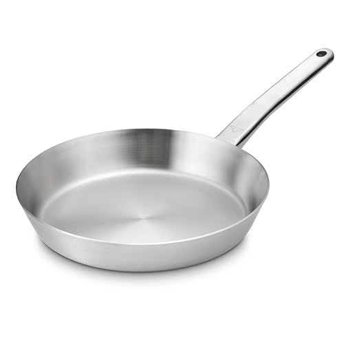 Gerlach Prestige Pfanne 28 cm Aus Edelstahl Edelstahlpfanne Bratpfanne Für Gas Elektro Induktion Keramik Herd Pfannen Bratpfannen Küche Küchenzubehör, Stahl