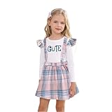 rock n roll babylon Anlass- Schicke Hosenträgerkleider Set perfekt für Party, Cosplay, tägliche Kleidung, lässige Kleidung, Fotografie, andere besondere, eine große Baby-Geschenke. Auch für Baby Schwester kleine Schwester und große Schwester passende Familie zu Hause tragen.