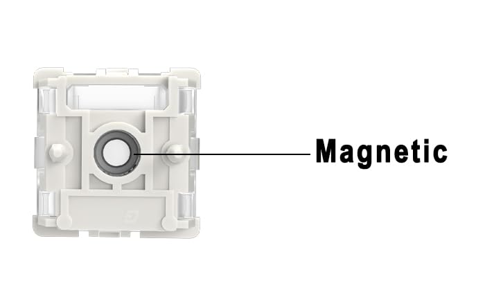 GATERON KS-20 Commutateurs magnétiques Blanc pour réparer les touches de clavier