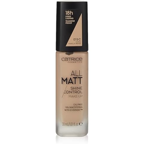 Catrice All Matt Shine Control Foundation, Cool Vanilla Beige Cover