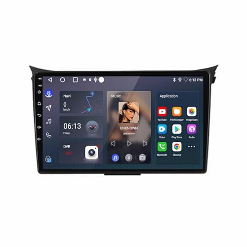 Radio Coche 2 DIN Bluetooth para Hyundai i30 Elantra 2012 2013 2014 2015 Mirror Link 1