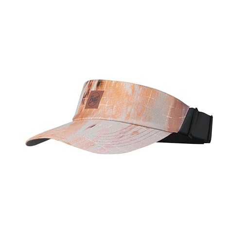 Buff®| Gorra Go Visor Hombre Mujer Adulto Flexible, Ajustable, Visibilidad, Reflectante, Comoda, Calidad, S/M, Naranja