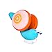 ibasenice String A Static Pull Action for Encourage Wooden Early Learning Traction Toy Award Walk Stand Rope Educational Walker Easy Snail Rimmed Education Adorable Push Pulling to