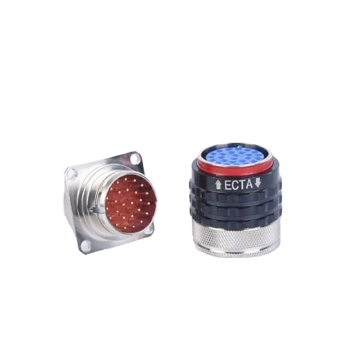 Conector eléctrico aviation ECTA-133M-26SNL miniatura 1
