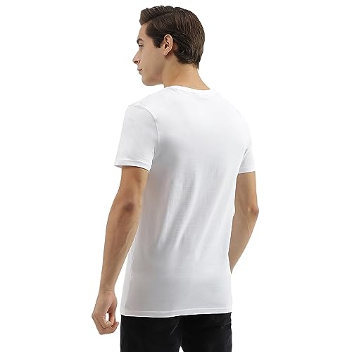 Image of UNITED COLORS OF BENETTON Men's Solid Regular Fit T-Shirt