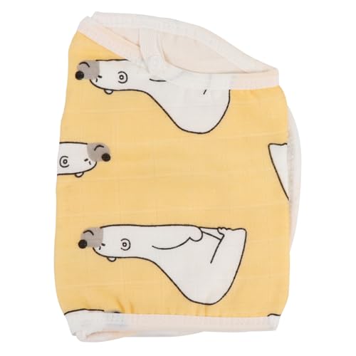 ERINGOGO 1 Pieza Babero Eructar Alimentación Muselina Babeando Saliva Cachorro Tela Babear Regatear Destete Comiendo Confortable Gasa Mezcla Algodón Bambú