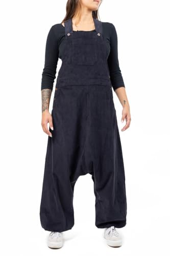 Mono de terciopelo Patah en verde caqui y negro cómodo de talla S a XXXL