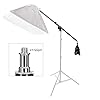 BOLLUMA Photography Extension Grip Arm Boom Arm with Single Grip Head and Sandbag, 79-140cm Aluminum Alloy Construction for Light Stand, Tripod, Microphone, Softbox, Lighting Equipment #1