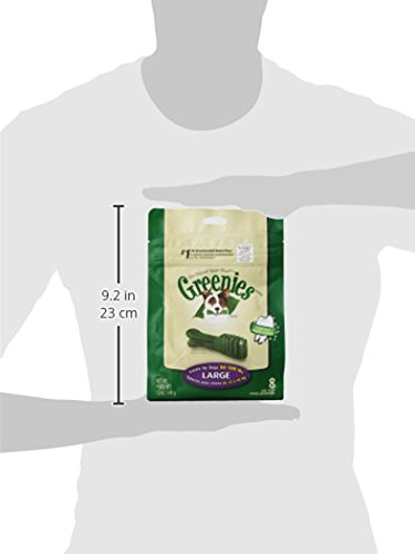 Greenies Original Large Natural Dental Care Dog Treats, 12 oz. Pack (8 Treats) - Image 5
