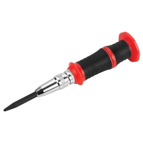 Poinçon central automatique pointeau de centrage acier Performance Tool W7550 noir