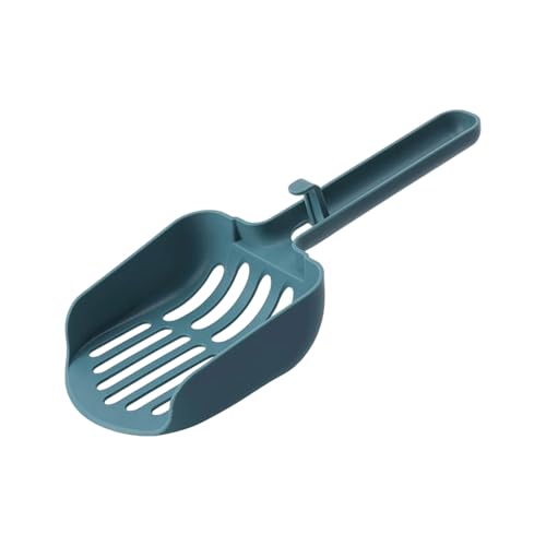 ZEPFJHE Cucharas de arena para gatos con diseño de superficies grandes y tamizado multiagujero para una limpieza eficiente, reduce la pala para uso doméstico, limpiador de arena para gatos