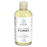 MEDICAFARM - Huile de massage à l'arnica - Aide à soulager les douleurs articulaires et musculaires - Flacon avec bouchon stop-goutte 250ml