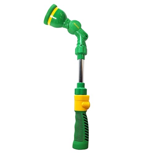 Miracle-Gro 17 in. Watering Wand β 6-Pattern Garden Hose Wand with Adjustable Spray Settings