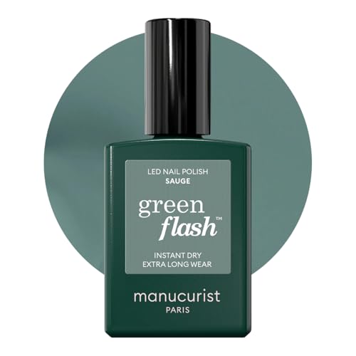 Manucurist Green Flash™ Gel Nagellack Sauge Salbeigrau