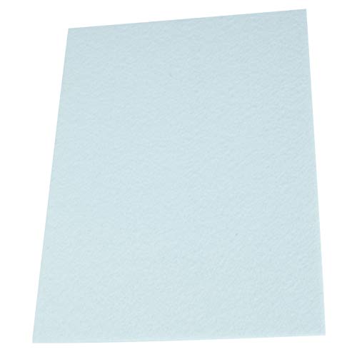 Preisvergleich Produktbild Premium Filzgleiter, Möbelgleiter, Stuhlgleiter, selbstklebend, besonders Starkes Material, individuell zuzuschneiden (verschiedene Farben & Größen), A4, weiß