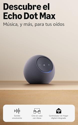 Miniatura 3 de Amazon Echo Dot Max (última generación) | Grafito + Tapo L530EA Bombilla LED Inteligente (E27), Compatible con Alexa - Kit de inicio de Hogar digital