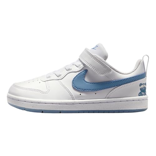 Image of Nike Unisex Kids' Court Borough Low Recraft Shoes - Boys Girls Todders & Baby Sneakers