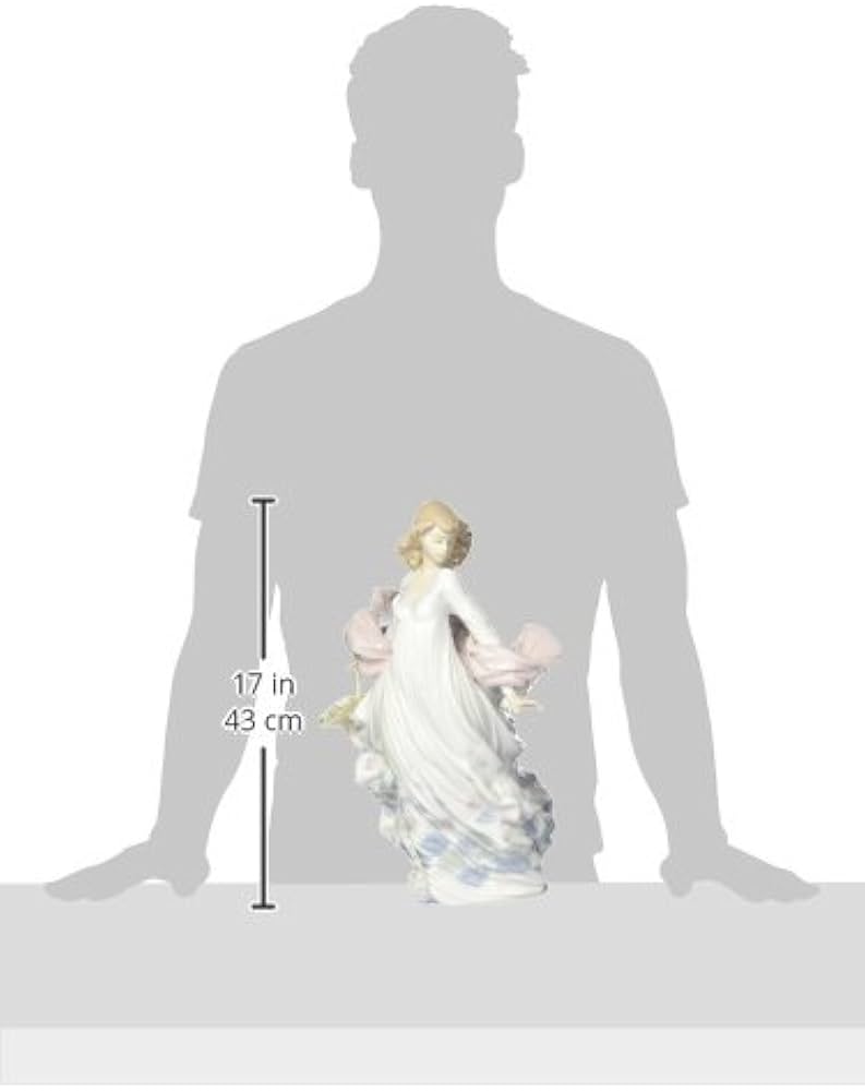 Amazon.com: LLADRÓ Spring Splendor Woman Figurine. Porcelain