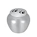WWQDFRT AZ 1pcs Acier Inoxydable de la Jarre en Terre Cuite urne for Human Pet Memorial Bougeoir Holdle urn de crémation T305 (Metal Color : Silver)