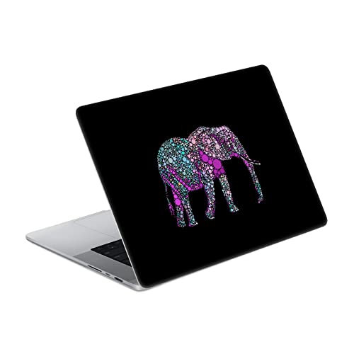 Skin MacBook Pro 14 A2442 autocollant vinyle motif L'Éléphant LebensArt