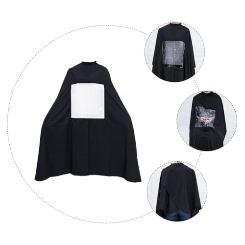 Capa para Estilismo de Cabello Impermeable OSALADI con Ventana para Adultos miniatura 3