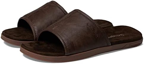 Koolaburra by UGG Men's TREEVE Slide Sandal, Chocolate Brown, 9 | Image 3