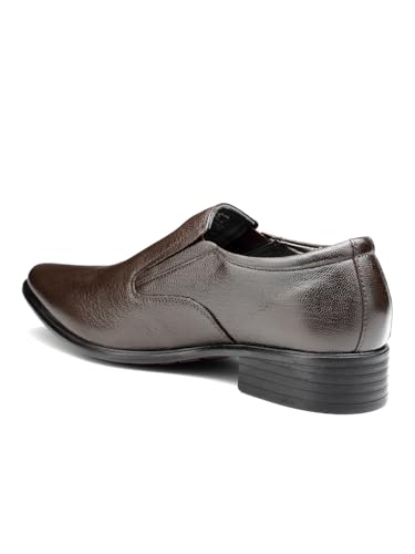 Image of Lee Cooper LC2034B2R Men's Lightweight Leather Shoes | Comfortable, Stylish Slip-On Formal Footwear for Office, Business 40EU