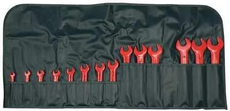 Wiha Tools Ins Open End Wrench Set, 5/16-1-1/8, 14 Pc