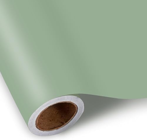 VCOOHM Green Wrapping Paper - 17 inch x 9.8 feet