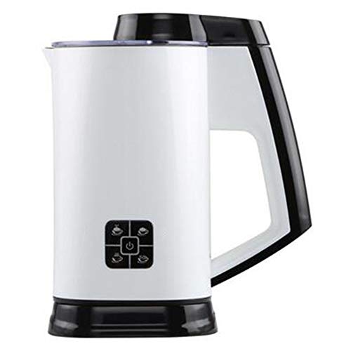ALK Espumador de leche automático, vaporizador de leche eléctrico con funcionalidad de leche fría y caliente, para capuchino, chocolate caliente, café