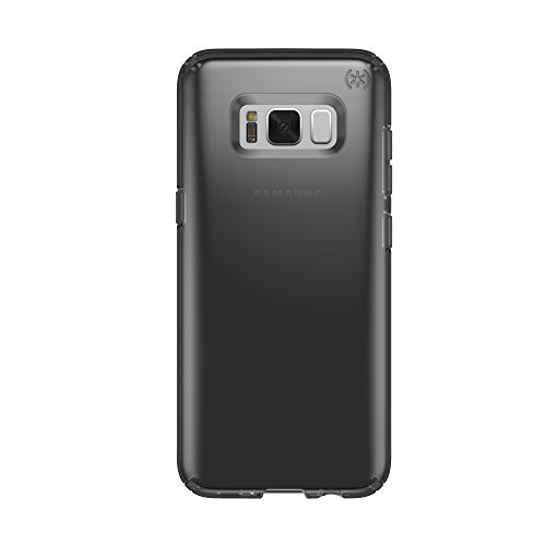 Speck Products Presidio Clear Cell Phone Case for Samsung Galaxy S8 - Onyx Black Matte