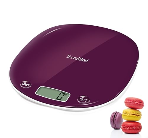 TERRAILLON Balance de Cuisine MACARON, Prune