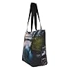 VCCSKDSK Beautiful Lake Printed Tote Shopping Bag, Reusable Eco-Friendly Shopper Bag Tote Bags #4