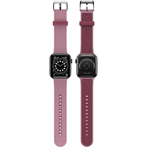 OtterBox All Day Watch Band Apple Watch 44/45/46mm, Replacement Durable Soft Touch Silicone Strap Apple Watch, Mauve - Image 4