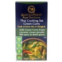 Blue Elephant, Thai Cooking Set, Green Curry, 95 g [Pack of 1 piece]
