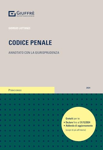  Codice penale annotato con la giurisprudenza 2024 [Edizione italiana]