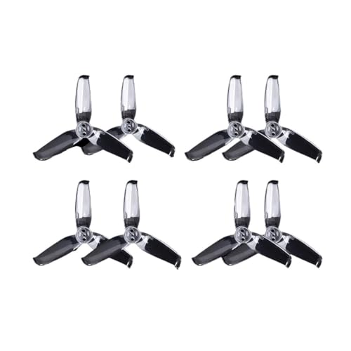 Hélice 2540 Flash 2.5 pouces transparentes PC pour Drone Freestyle FPV 4 paires