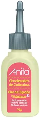 Amolecedor de Cutículas Anita 40g: Rápida Ação com Óleo de Algodã...