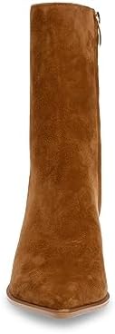 Steve Madden Women's Rickki Ankle Boot, Chesnut Suede, 7.5 | Image 1