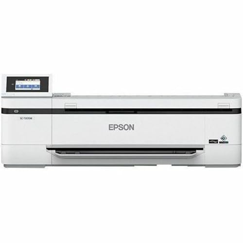 Epson SureColor T3170M 24\" ultra-fast, compact Printer, Integrated Wireless & Wi-Fi Direct® connectivity, 24” wide 600dpi Scanner, CAD, Blueprints, Engineering, Graphics, Multifunction, Plotter,White - Thumbnail 2