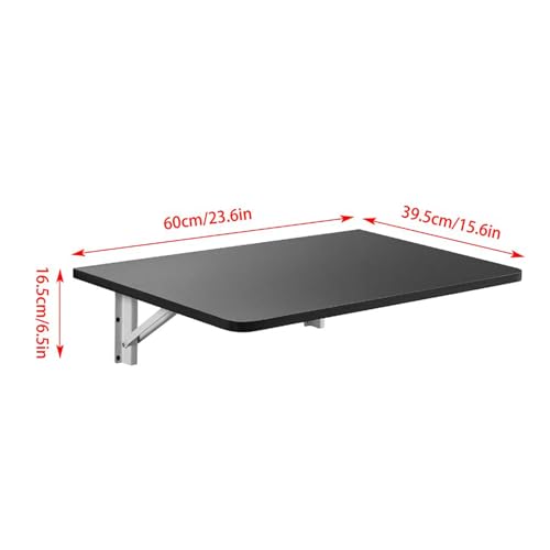Table pliante murale gain de place en bois pour optimiser votre chambre - 3