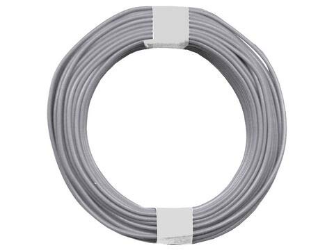 beli beco L118/10/85 Fil de cuivre 1 Noyau Gris Anneaux de 5 m 0,14 mm2 (1 x 18 x 0,10) Cover