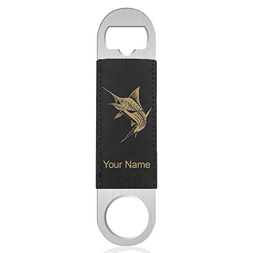 Personalized Marlin Fish Bottle Opener