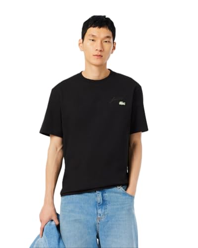 Lacoste - Camiseta Hombre Color: 031 Negro Talla: L