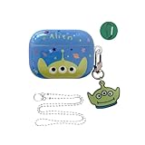 Compatible with Airpods 第4世代ケース 可愛い キャラクター 韓国 Airpods3用ケース Airpods pro用ケース保護カバー イヤホンケース オシャレ 漫画 TPU 全面保護 落下防止 耐衝撃 (Airpods pro用ケース,C)