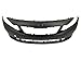 MBI AUTO - Primered, Front Bumper Cover Fascia for 2017 2018 Kia Forte Sedan 4 Door 17 18, KI1000187
